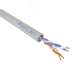 Кабель (провод) ParLan U/UTP Cat5e 2х2х0.52 PVC (305м) 102441 Паритет