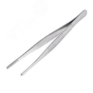 Пинцет прямой, рифленый 160 мм, REXANT etm12-0366 REXANT