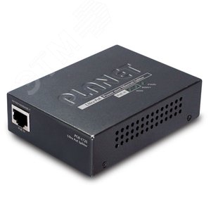 Сплиттер PoE 1хRJ45 10/100/1000 Мб/с, 802.3bt, вых - 12 В/19 В/24 В POE-172S PLANET