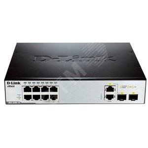 Коммутатор L2 управляемый DES-3200-10/C1A D-Link
