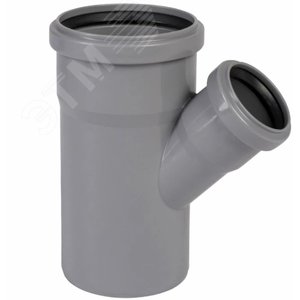 Тройник 45 градусов 110 х 50 22110050 Valfex