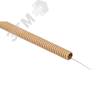 ELASTA Труба гофрированная ПВХ d=25мм с зондом сосна (25м) ET-TG21-121-025-025-K34 IEK