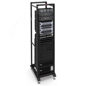 Стойка открытая серверная 27U 533x800x1262mm (ШхГхВ). двухрамная. цвет черный (RAL 9004) GR 6827.900 SYSMATRIX