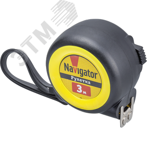 Рулетка NMT-Ru01-A-3-16 (автостоп, 3 м х 16 мм) 80257 Navigator Group