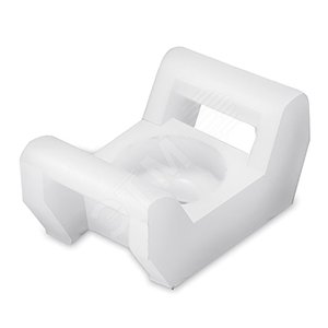 Основание 25x16, белое под винт M5 для хомутов шириной до 9мм 25496SR DKC