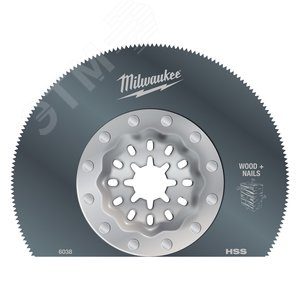 Полотно по мультиматериалам диаметром 85 мм для резки заподлицо 48906038 Milwaukee