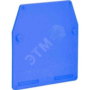 Изолятор торцевой CBC.6-2-10/PT(Ex)i синий для СВС6 Ex ZCBI061 DKC