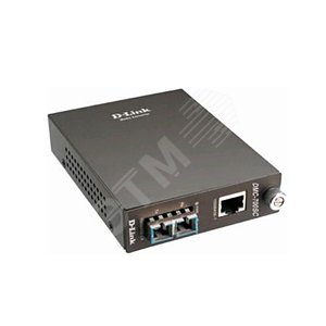 Медиаконвертер 1хRJ45 1000 Мб/с, 1хSC 1000 Мб/с, для кабеля до 550 м DMC-700SC/B9A D-Link