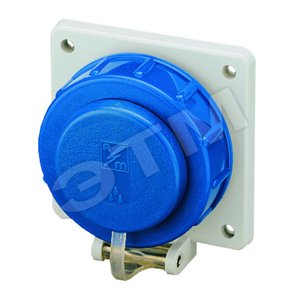 Розетка панельная 16А 2Р+E IP68 10810 MENNEKES