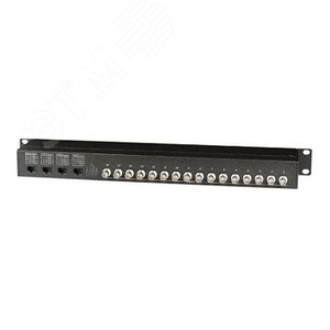 Приёмопередатчик 4хRJ45, 16хBNC, до 600 м TPP016-RJ45 SC&T