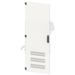 SIVACON sicube, door, left, with ventilation openings, IP40, H: 1800 mm, W: 300 mm, RAL 7035, safety class 1 8MF1830-2UT15-2BA2 SIEMENS