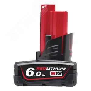 Аккумулятор M12 B6 (Li-Ion6Ач) 4932451395 Milwaukee