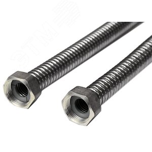 Подводка сильфонная для газа 1/2' ВВ 60 см 07007 AQUALINK