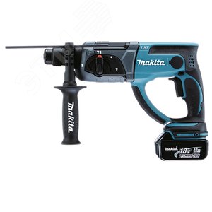 Перфоратор аккумуляторный SDS-plus 18В, 1.9Дж, кейс (2х3Ач) DHR202RFE Makita