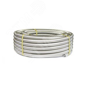 Труба гофрированная из нерж. стали SS304 15А, отожженная, 5м 2217425 Stahlmann