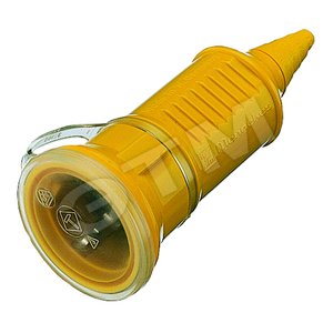 Розетка кабельная 16А 2Р переносная 10845 MENNEKES