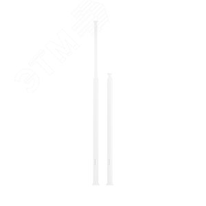 Колонна алюминиевая 2.7-4.2м белая 09572 DKC