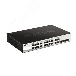 Коммутатор управляемый L2 16 портов 10/100/1000 Мб/с, 4хSFP DGS-1210-20/FL1A D-Link