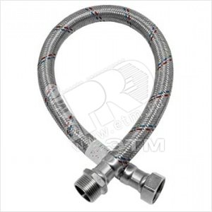 Подводка гибкая для воды 1/2' гигант ВН 100 см оплетка 26482 UNI-FITT