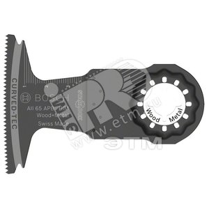Полотно пильное погружное AIZ 65 BB BIM 65x40мм 2.608.661.907 BOSCH