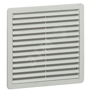 Вентилятор с пластмассовой решеткой 120/160м3/ч 230В 50/60Гц RAL7035 250х250 34851 Legrand