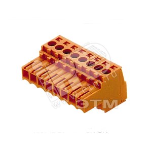 Соединитель штекерный на печатную плату BL 3.50/08/180 SN BK BX PRT 1981670000 Weidmueller