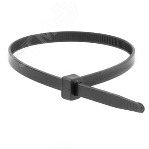 Хомут P6.6 стандартный, черный 4,8x250 25316SR DKC