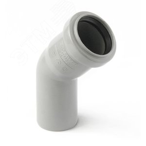 Отвод (полипропилен) 50x45град. 100545 PRO AQUA