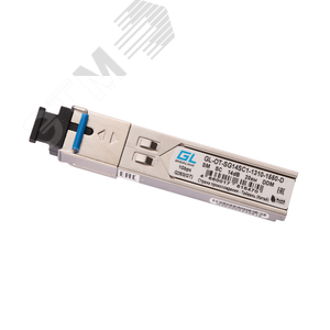 Модуль SFP 1хSC, 1.25 Гб/с, 12 дБ, Tx:1310/Rx:1550 нм, до 20 км GL-OT-SG14SC1-1310-1550-D Gigalink