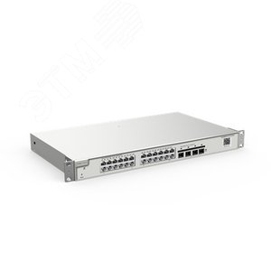 Коммутатор управляемый L2+ 24 порта 10/100/1000, 4хSFP+ RG-NBS5200-24GT4XS Ruijie