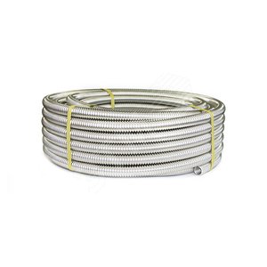 Труба гофрированная из нержав стали SS304 15А, неотожженная, 100м 2217433 Stahlmann