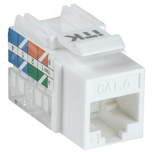 Модуль Keystone Jack кат. 6 UTP 110 IDC 90 град. CS1-1C06U-11 ITK