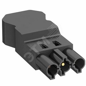 Штекер 3-х полюсный типа GST18i (черный) ST-S4 GST18i3 SW OBO Bettermann