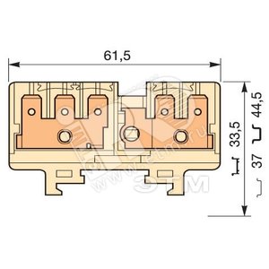 Клемма quick-connect HD6/9.2G.3G 1SNA160564R0100 ABB