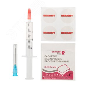 Смазка для кулеров SX-2 шприц 2 мл, REXANT etm09-3982 REXANT
