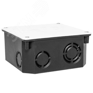 Коробка распаячная с крышкой КМТ-010-006 для твердых стен 110х110х50 полипропилен синяя/белая винты IP20 PROxima plc-kmt-010-006 EKF