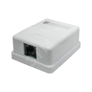 Компьютерная розетка 8P8C (RJ-45), UTP, Cat.5e, 1 порт 10-0307 SUPRLAN