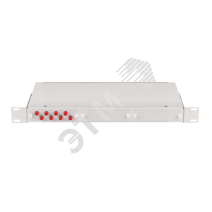 Кросс Оптический 19' 1U укомплектованный на 8 портов серый NMF-RP08FCUS2-WS-1U-GY NIKOMAX