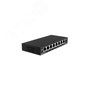 Коммутатор неуправляемый 10 портов 10/100/1000 Мб/с 8xPoE+, 5.6 Гб/с RG-ES110D-P Ruijie