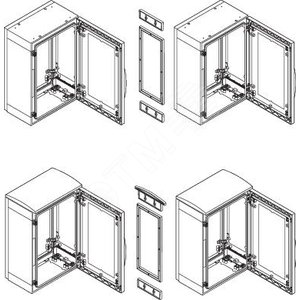 ДЕКОР. РАМКИ ГОРИЗ.СОЕД. ШКАФОВ 3PLA(Z) NSYSUPLA3 Schneider Electric