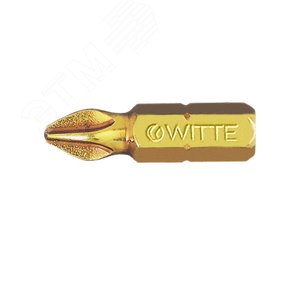 Бита магнитная PH2 х 25 мм 1/4'' C6.3 Extra-hard повышенной твердости 271212000 WITTE