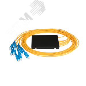 Сплиттер планарный 1x8, одномодовый, G.657.A1, SC/UPC, станд.корпус, 2 мм NMF-SPP1X8A1-SCU-B NIKOMAX