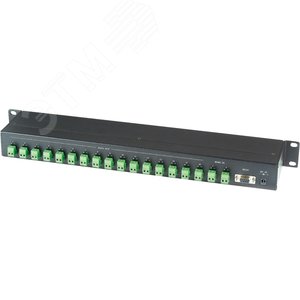 Разветвитель RS485 1 входа - 16 выходов, DC 12V, до 1200 м RS016 SC&T