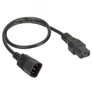 Кабель питания IEC320 C13 - IEC320 C14 0.5м сечение 3х1,5 мм R5CORD3405 DKC