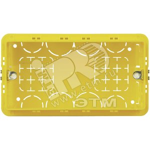 Коробка для твердых стен 130х71х52мм 504E BTicino
